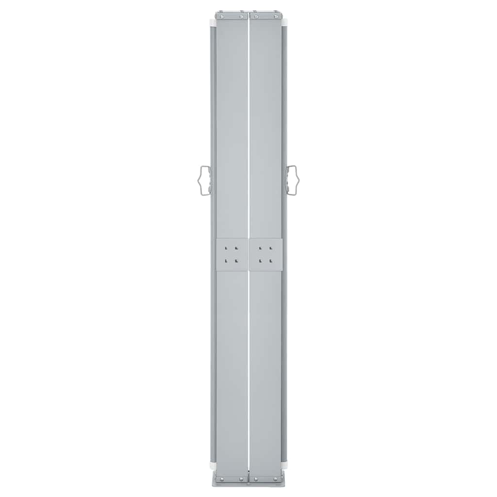 Retractable side awning, cream, 140x600cm