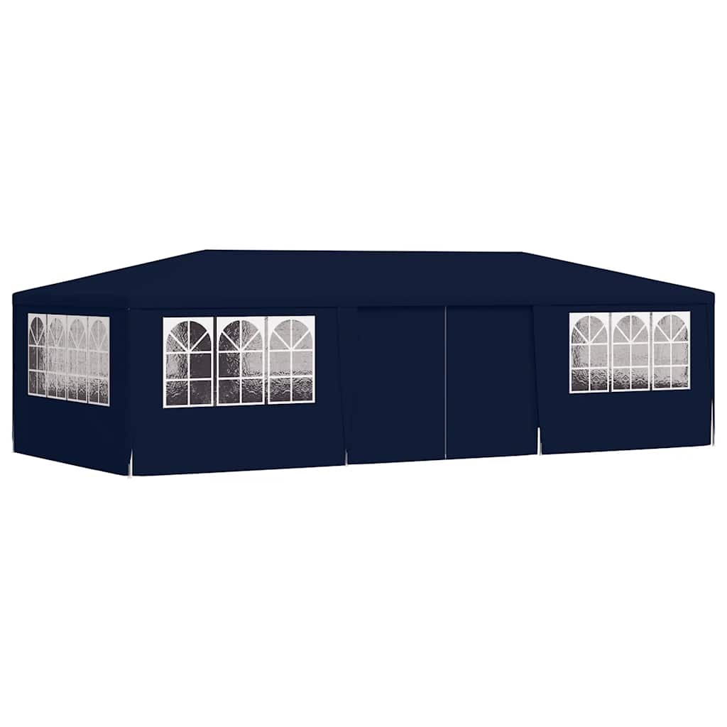 Party tent WARREN, blue, 4x9m
