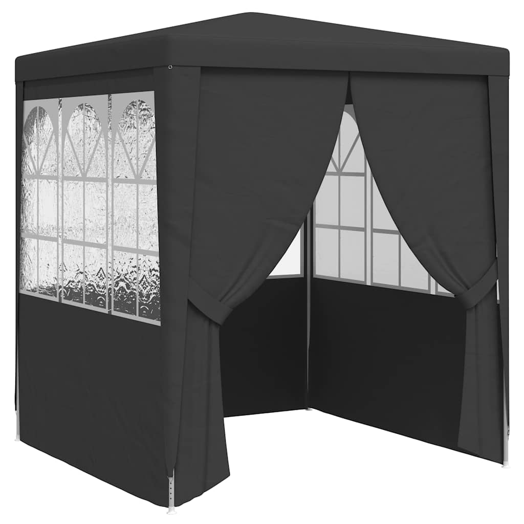 Proginė palapinė WARREN, antracito, 2x2m