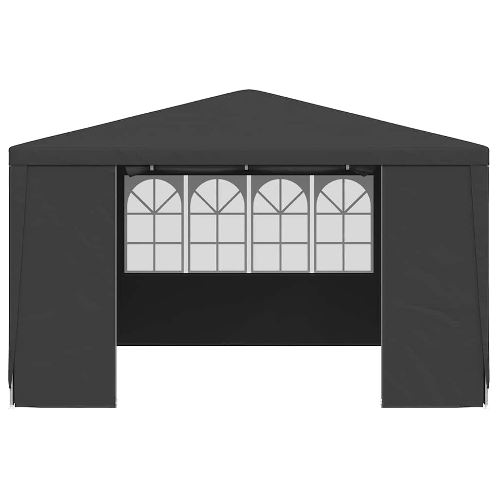Tentenis svinībām WARREN, antracīts, 4x4m