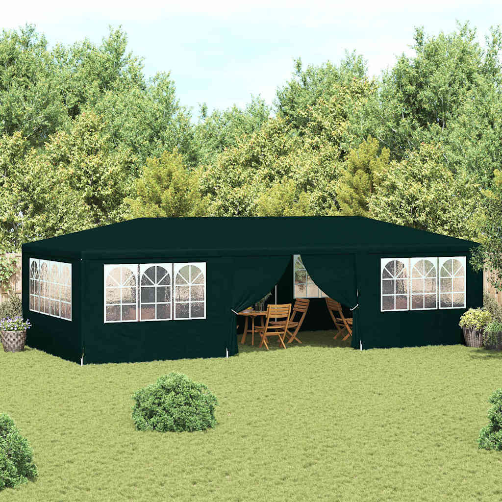 Proginė palapinė WARREN, žalia, 4x9m