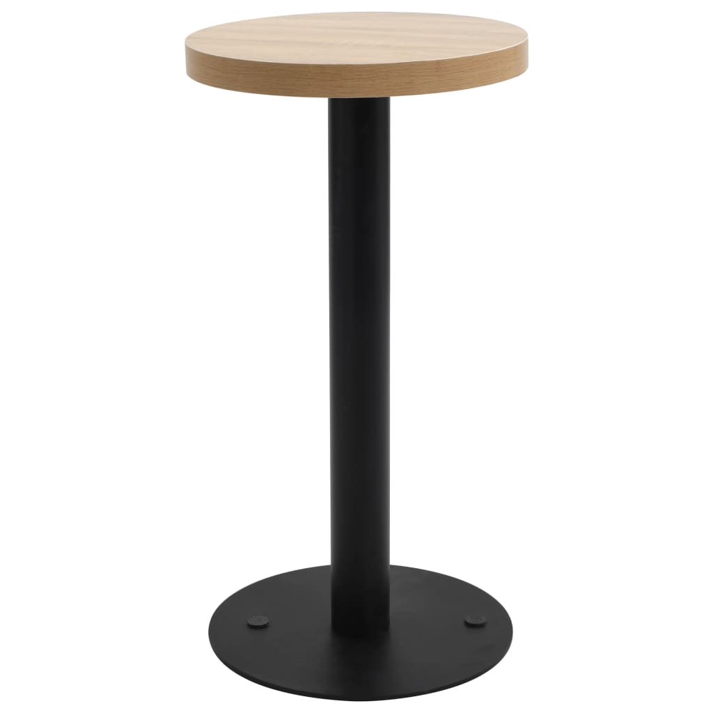 Bistro galds, gaiši brūnā krāsā, 40cm, MDF