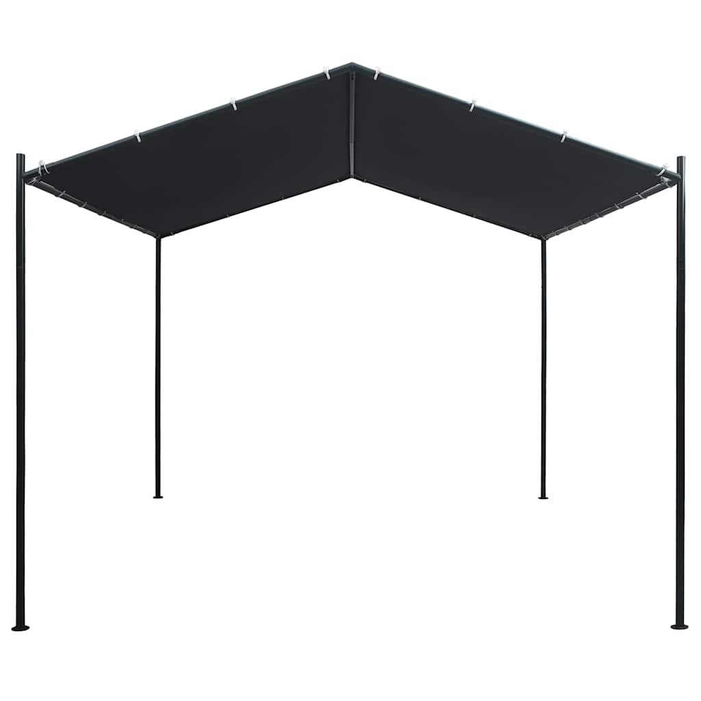 Pavėsinė, antracito spalvos, 3x3m, plienas