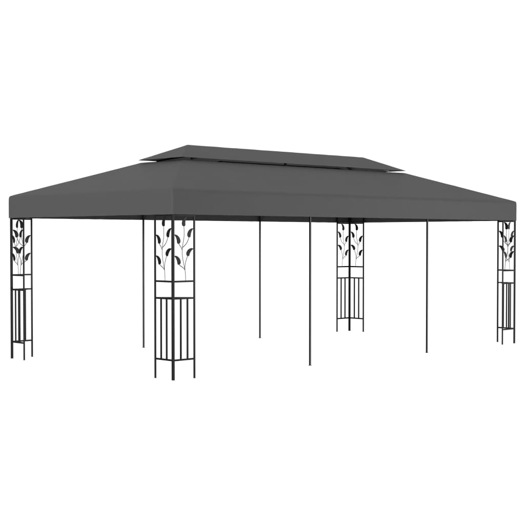 Pergola ULTRA, anthracite, 3x6m