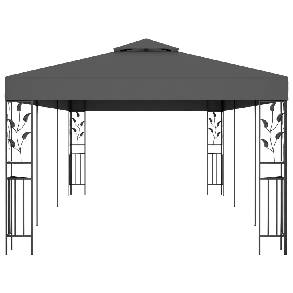 Pergola ULTRA, anthracite, 3x6m