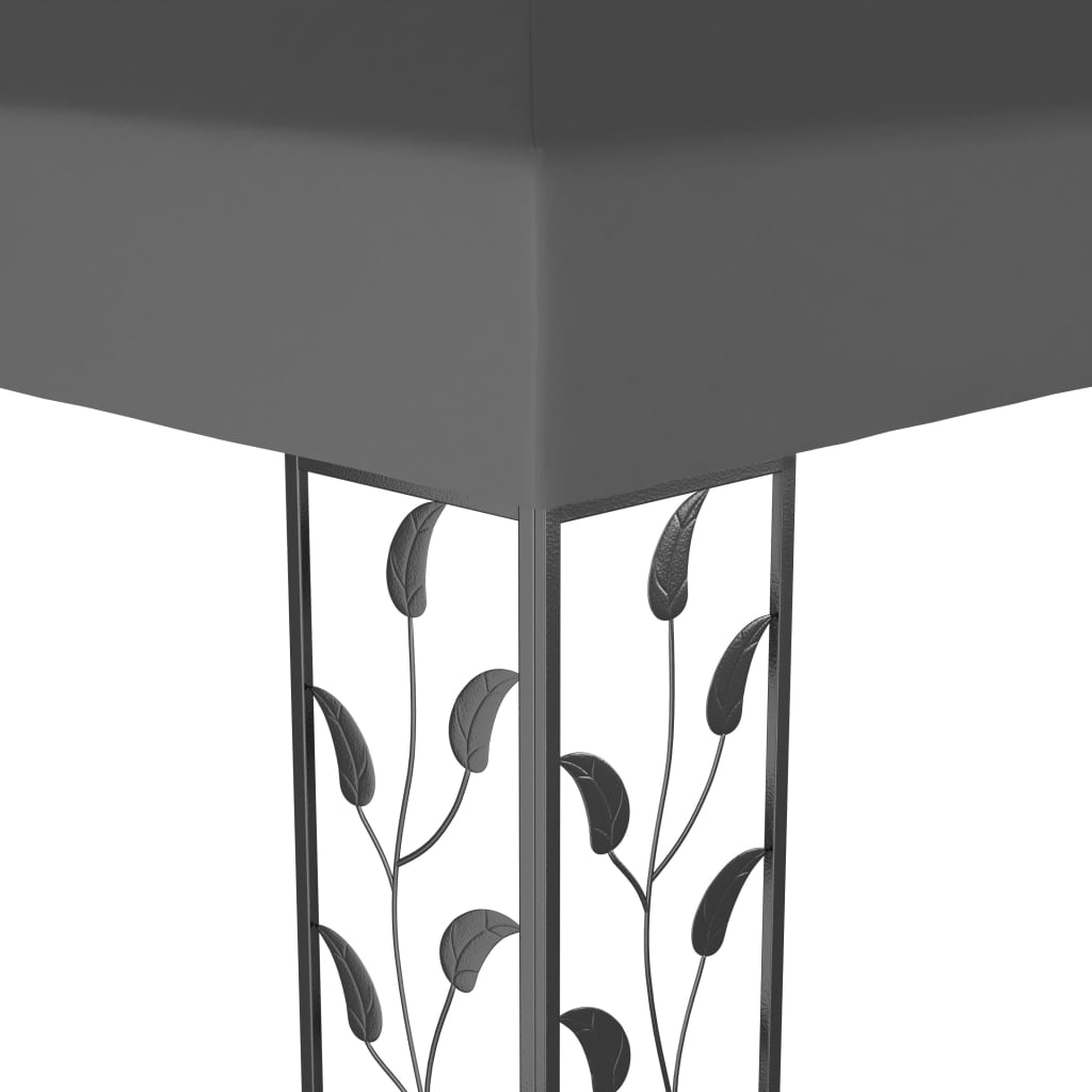 Pergola ULTRA, anthracite, 3x6m