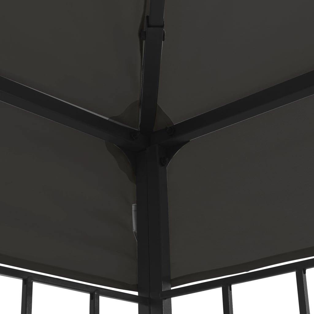 Pavėsinė ULTRA, antracito, 3x6m