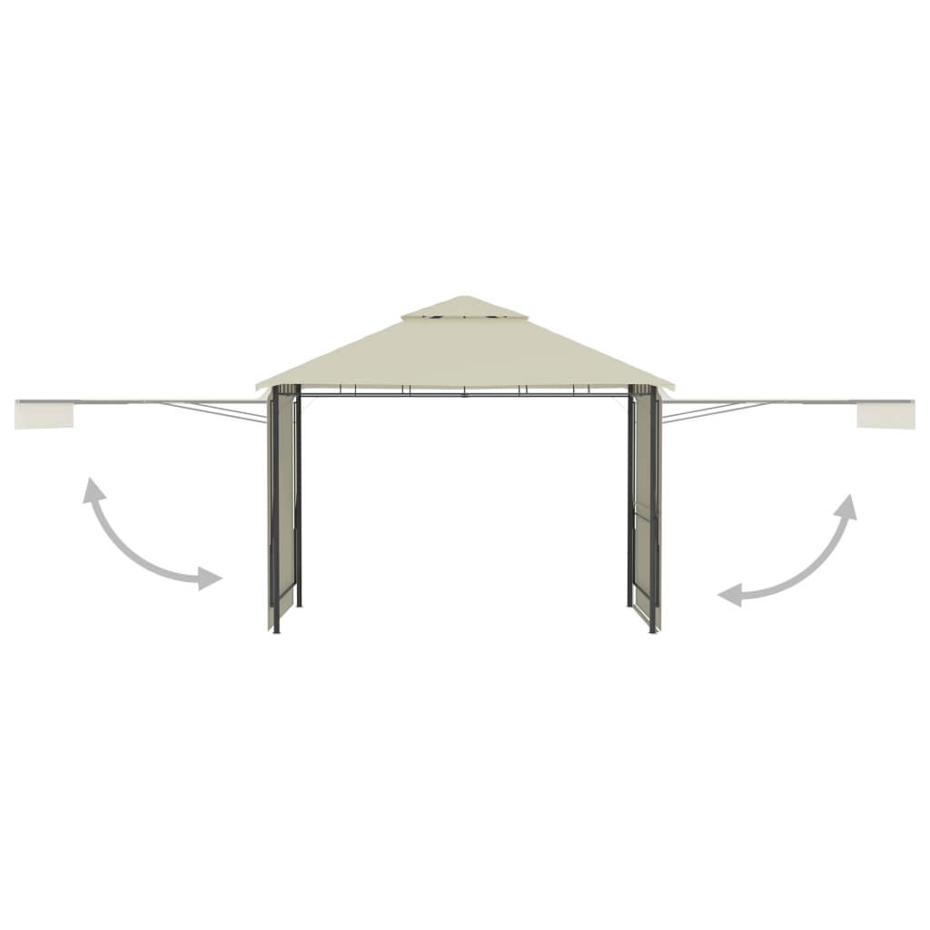 Pavėsinė ULTRA, kreminė, 3x3m