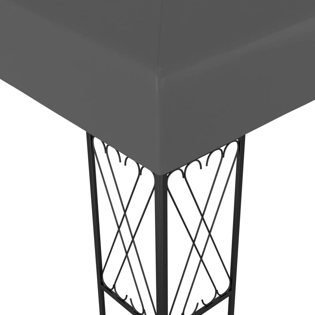 Pergola ULTRA, anthracite, 3x6m