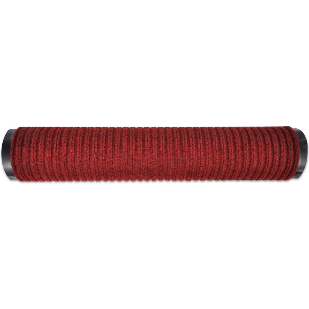 Door mat, red, 117x220 cm, PVC