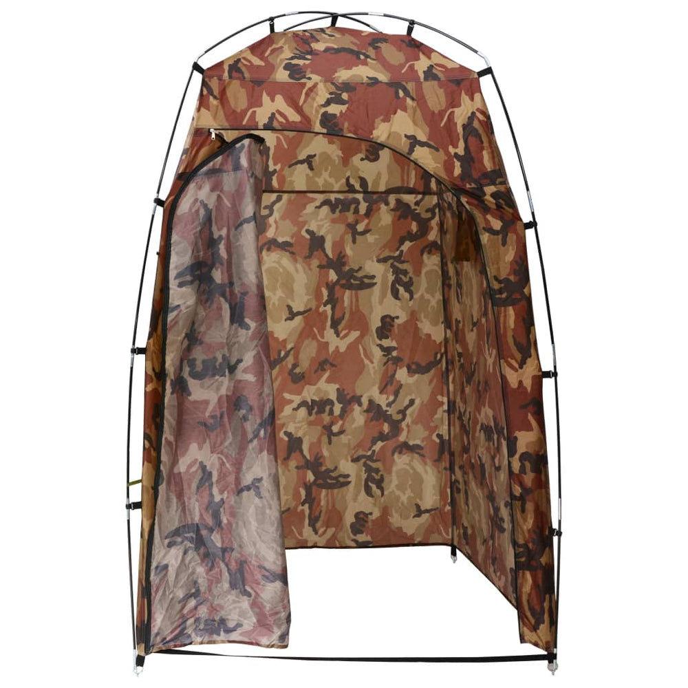 Shower/WC/changing tent, camouflage