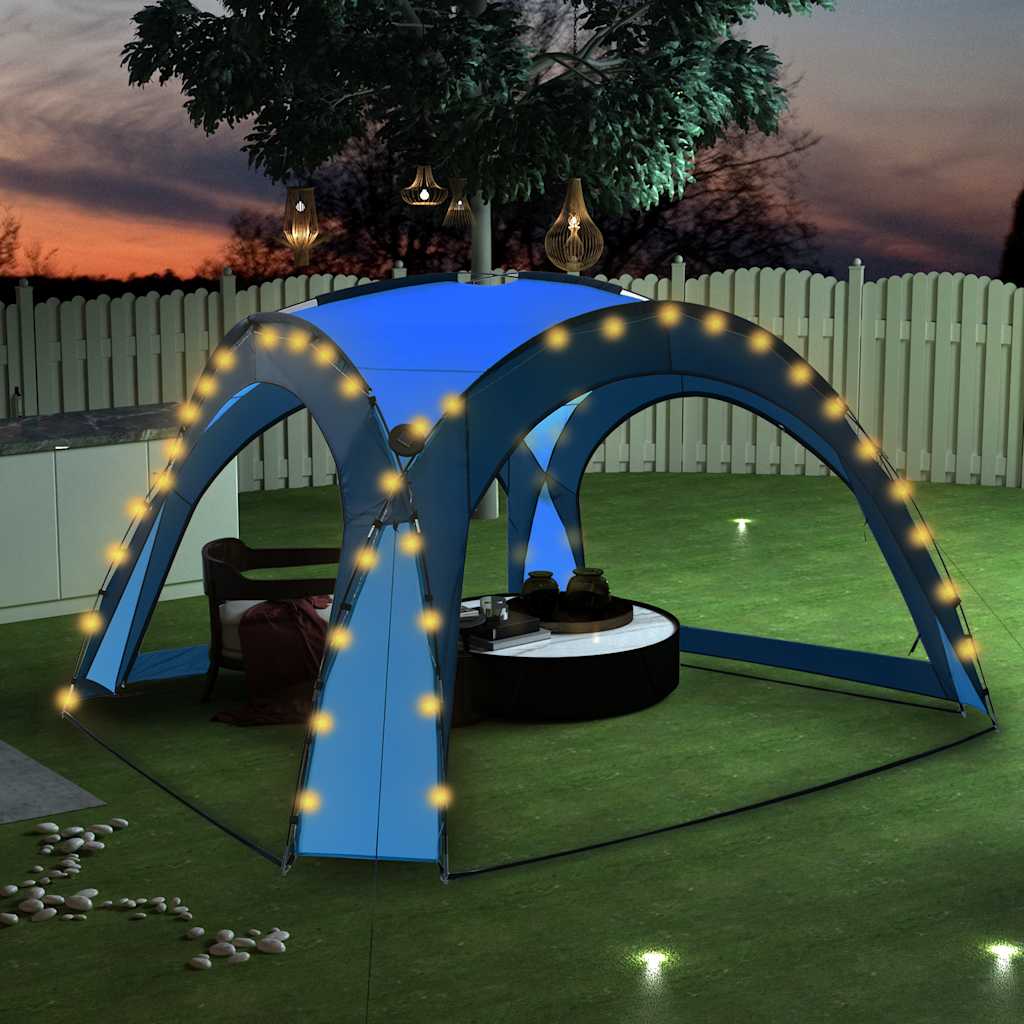 Pasākumu telts DUNE, zila, 3,6x3,6m