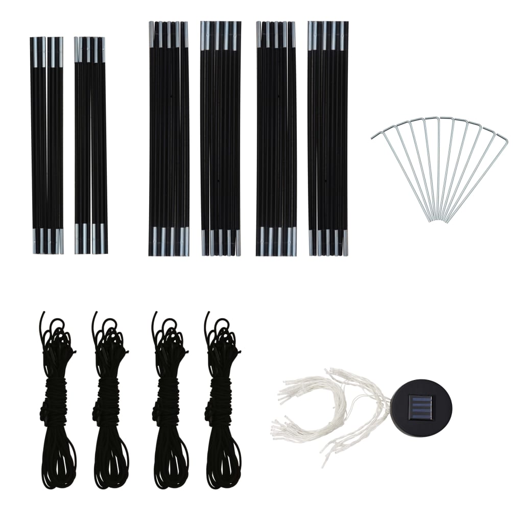 Proginė palapinė DUNE, žalia, 3,6x3,6m