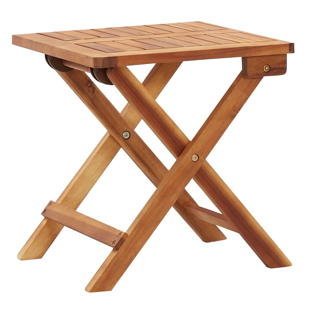 Sunlounger with table, poly rattan and solid acacia wood