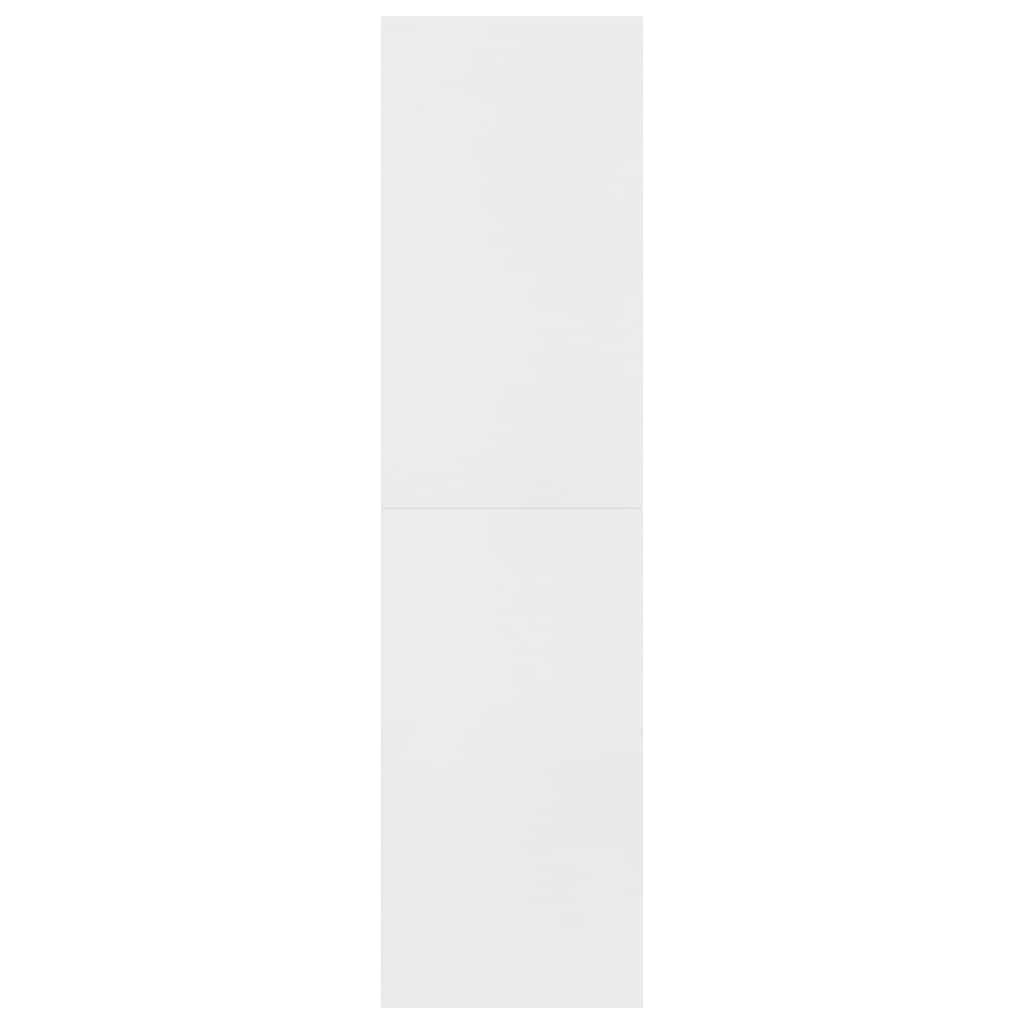 Room divider/shelving unit, white, 155x24x160cm, wood