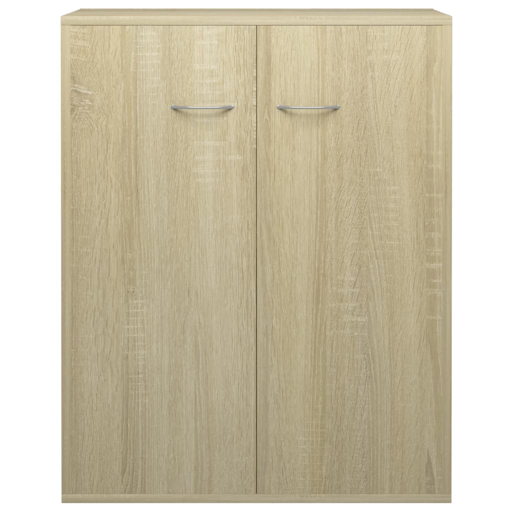 Šoninė spintelė, sonoma ąžuolo, 60x30x75cm, apdirbta mediena
