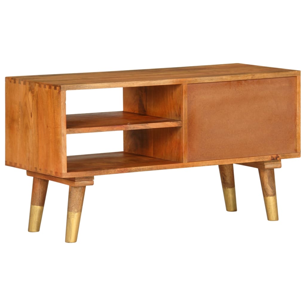 TV cabinet, 85x35x47cm, solid mango wood