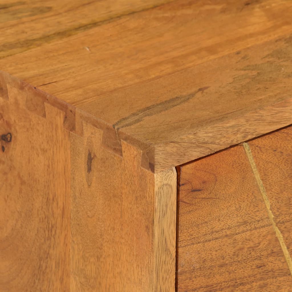 TV cabinet, 85x35x47cm, solid mango wood