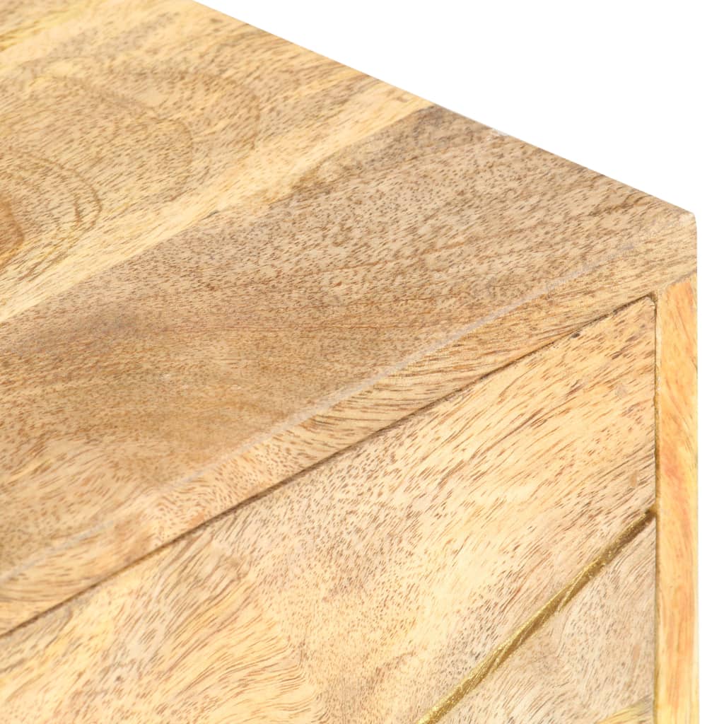 Bedside cabinet, 40x30x50cm, solid mango wood