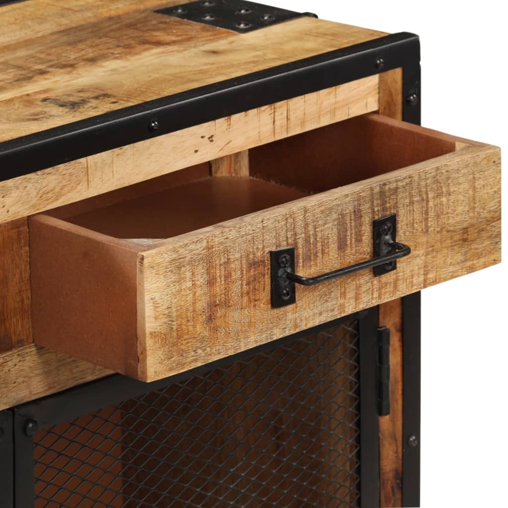 Sideboard, 80x31x71cm, rough mango wood