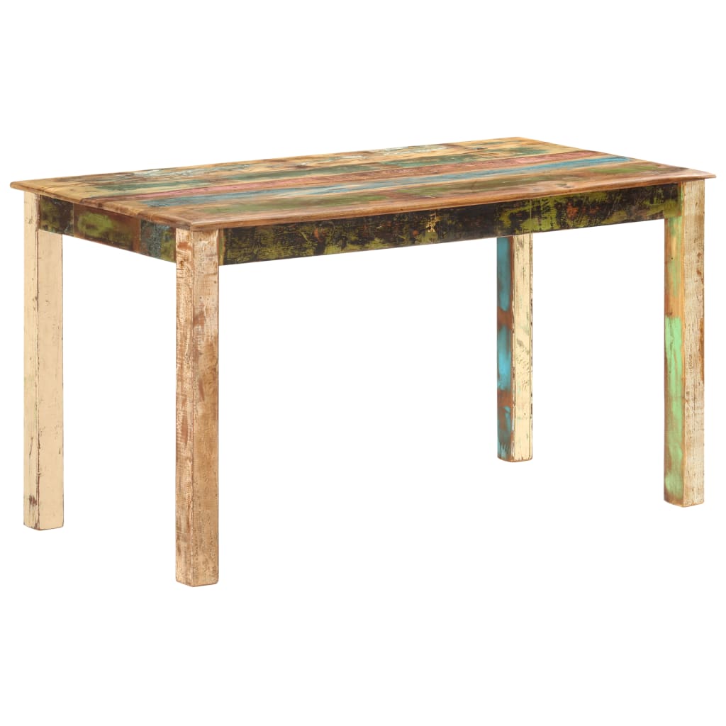 Valgomojo stalas, 140x70x76cm, perdirbtos medienos masyvas