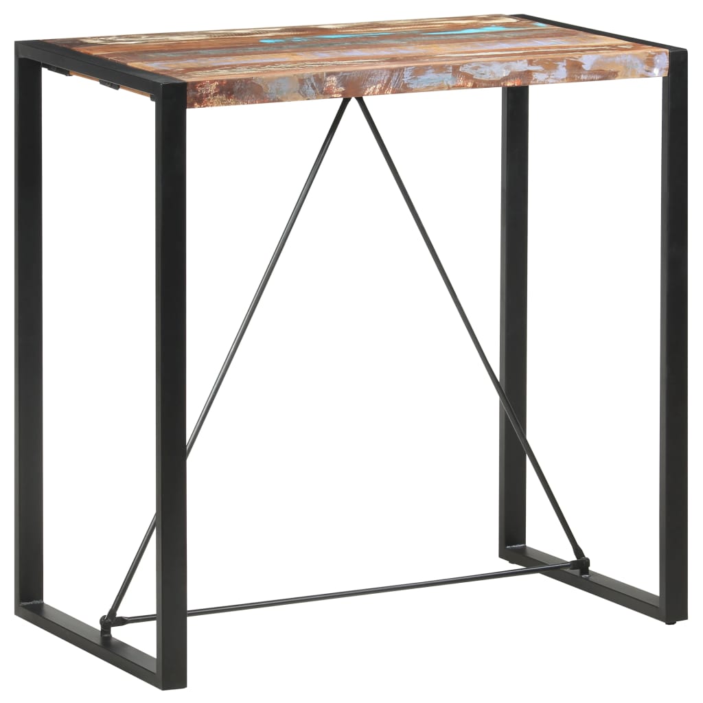 Baro stalas, 110x60x110cm, perdirbtos medienos masyvas