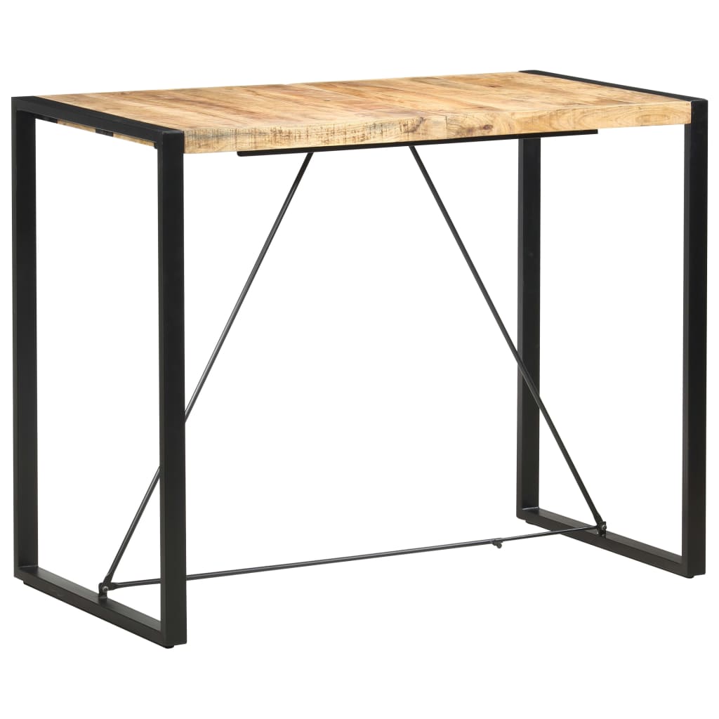 Baro stalas, 140x70x110cm, mango medienos masyvas