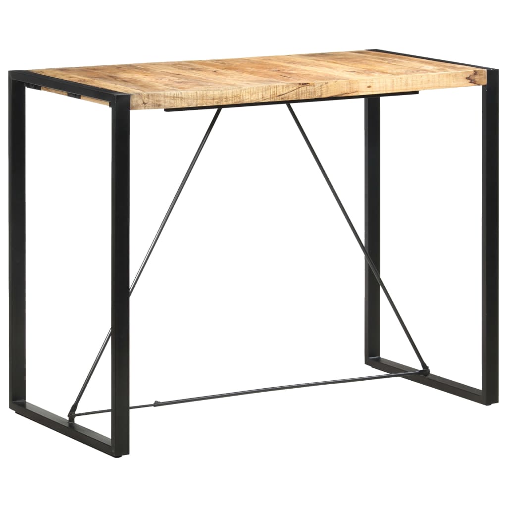 Baro stalas, 140x70x110cm, mango medienos masyvas