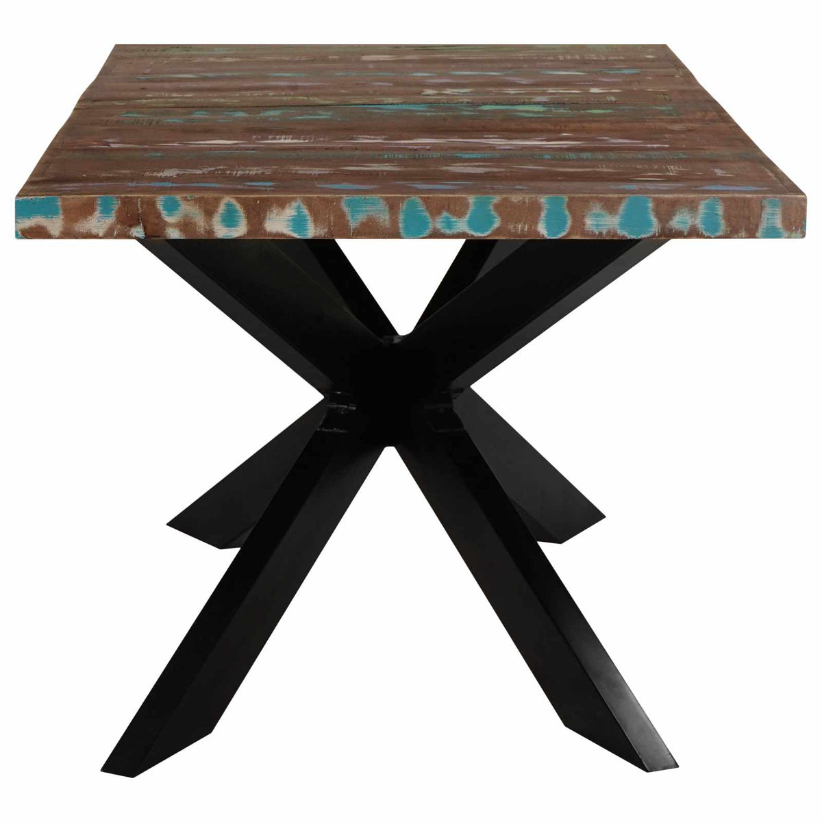 Valgomojo stalas, 180x90x76cm, perdirbtos medienos masyvas