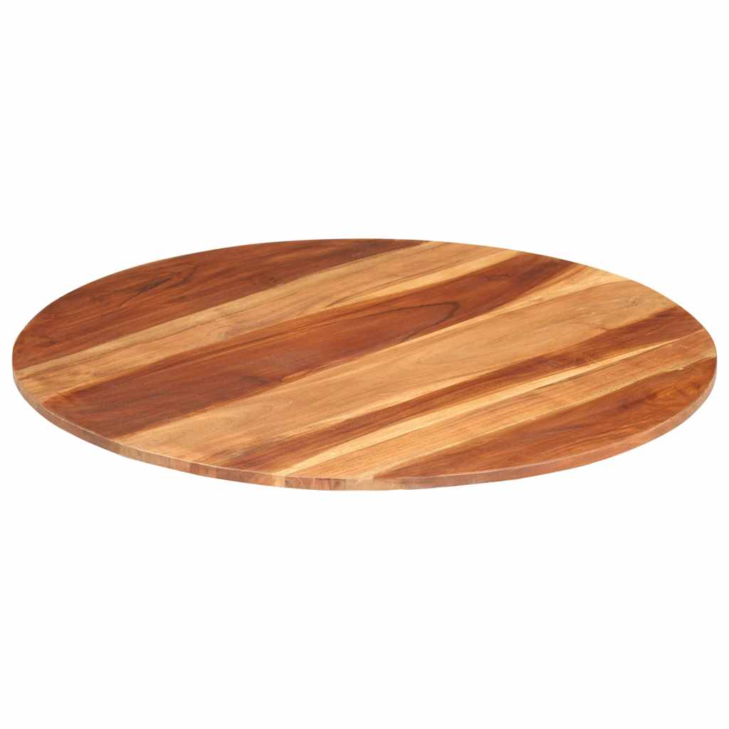 Stalviršis, 80cm, akacijos medienos masyvas, apskritas, 15–16mm