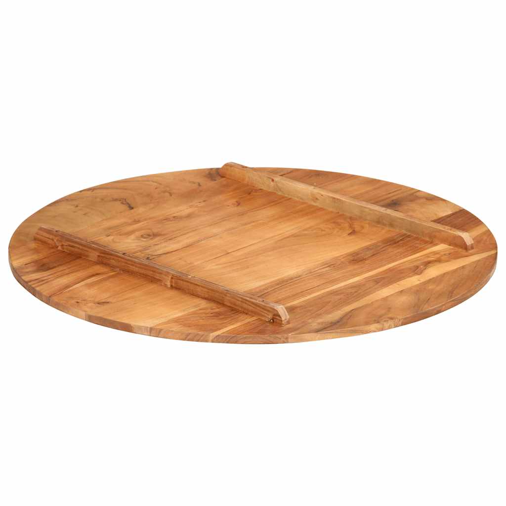 Stalviršis, 80cm, akacijos medienos masyvas, apskritas, 15–16mm