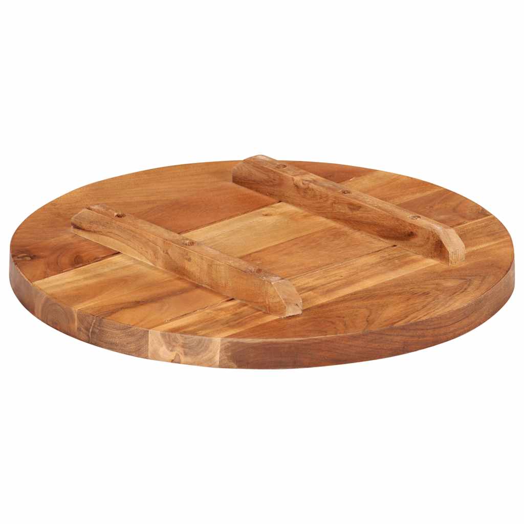 Stalviršis, 40cm, akacijos medienos masyvas, apskritas, 25–27mm