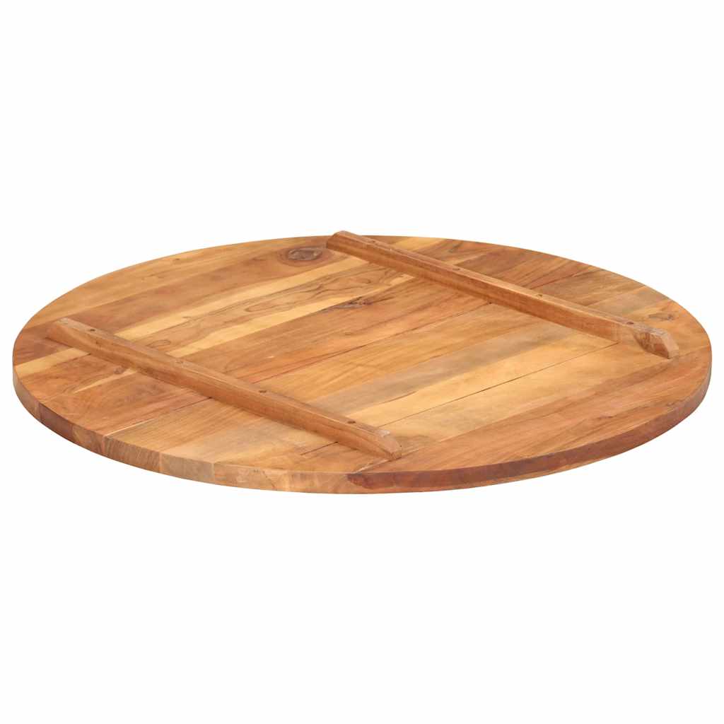 Stalviršis, 80cm, akacijos medienos masyvas, apskritas, 25–27mm