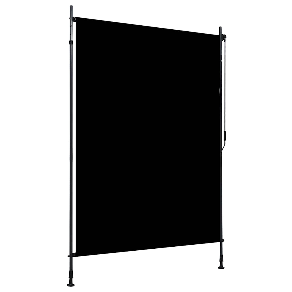 Outdoor roller blind, anthracite, 150x270cm