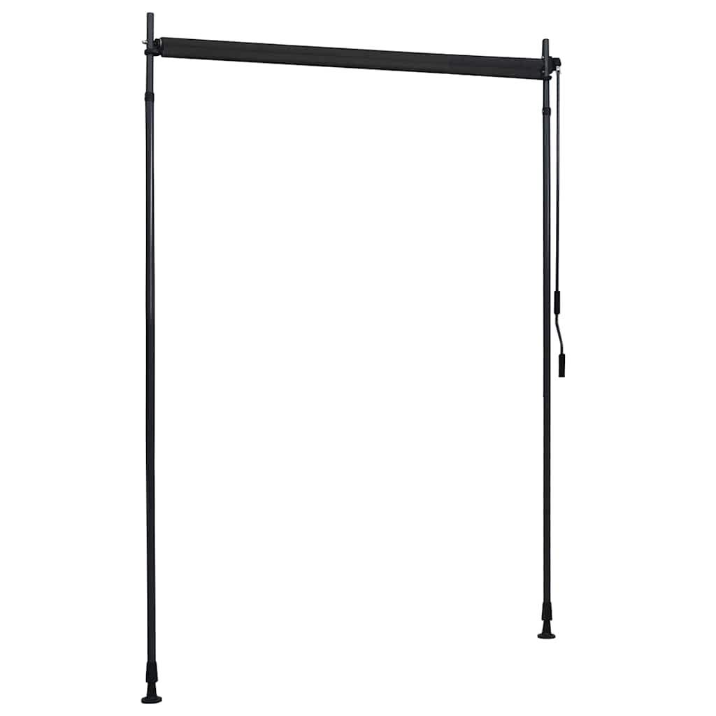 Outdoor roller blind, anthracite, 150x270cm