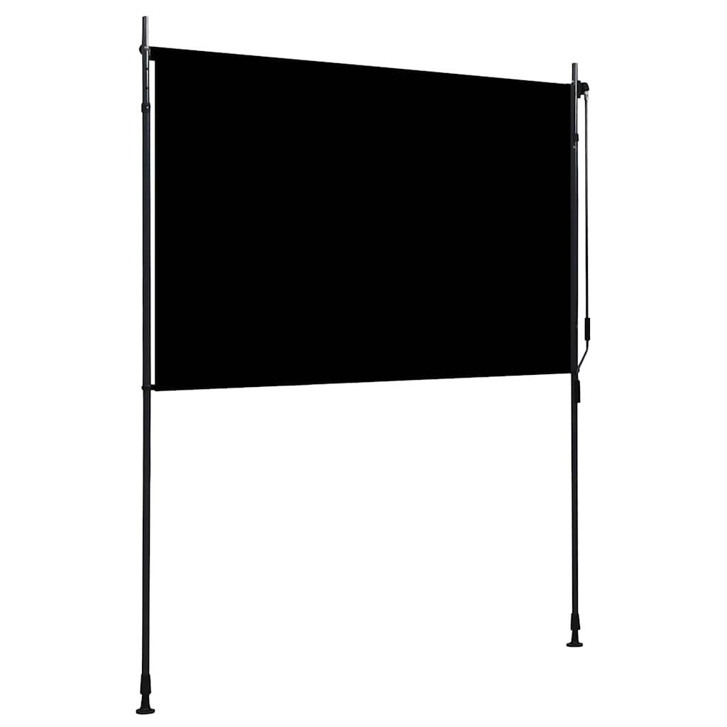 Outdoor roller blind, anthracite, 200x270cm