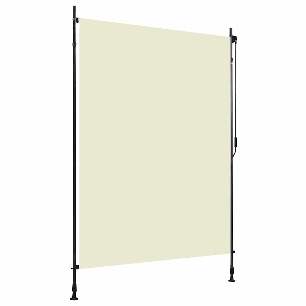 Outdoor roller blind, cream, 150x270cm