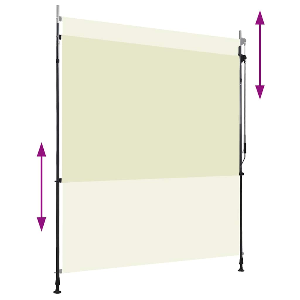 Outdoor blind, cream, 200x270cm