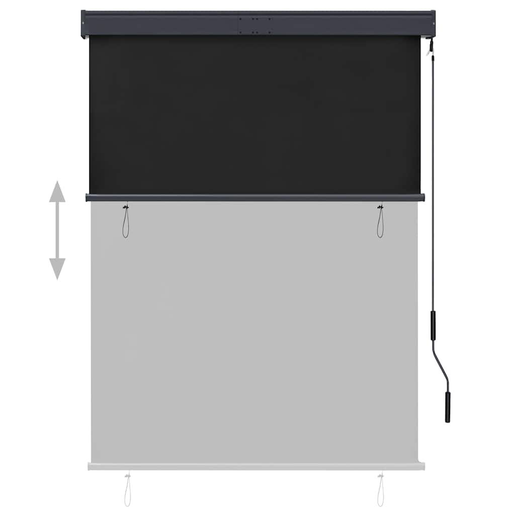 Outdoor blind, anthracite, 120x250cm