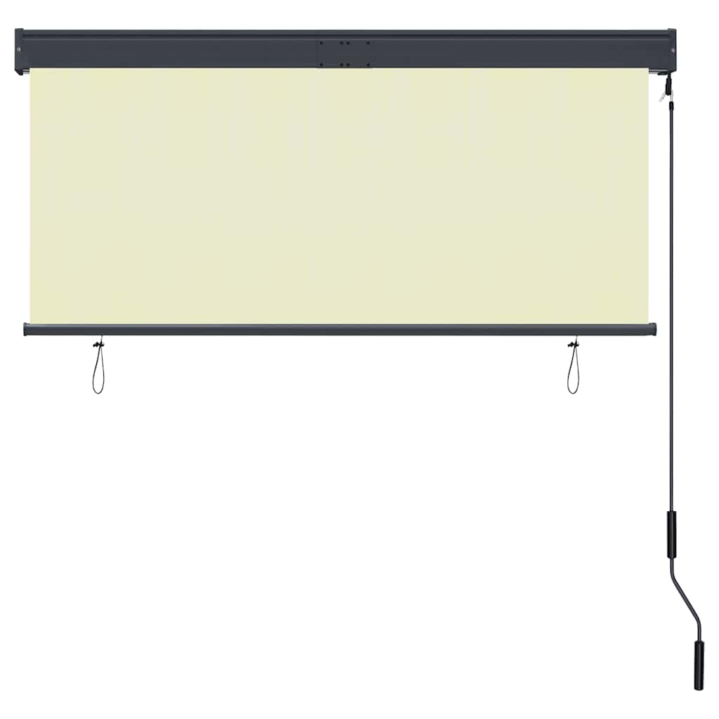 Outdoor roller blind, 140x250 cm, cream
