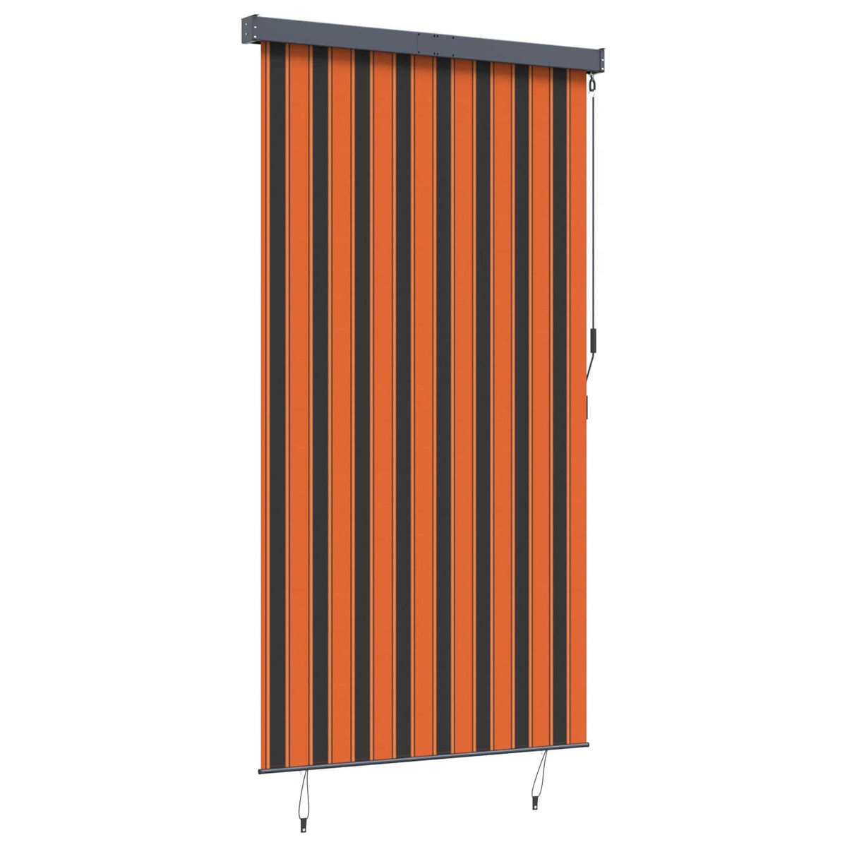 Lauko roletas, oranžinės ir rudos spalvų, 140x250cm