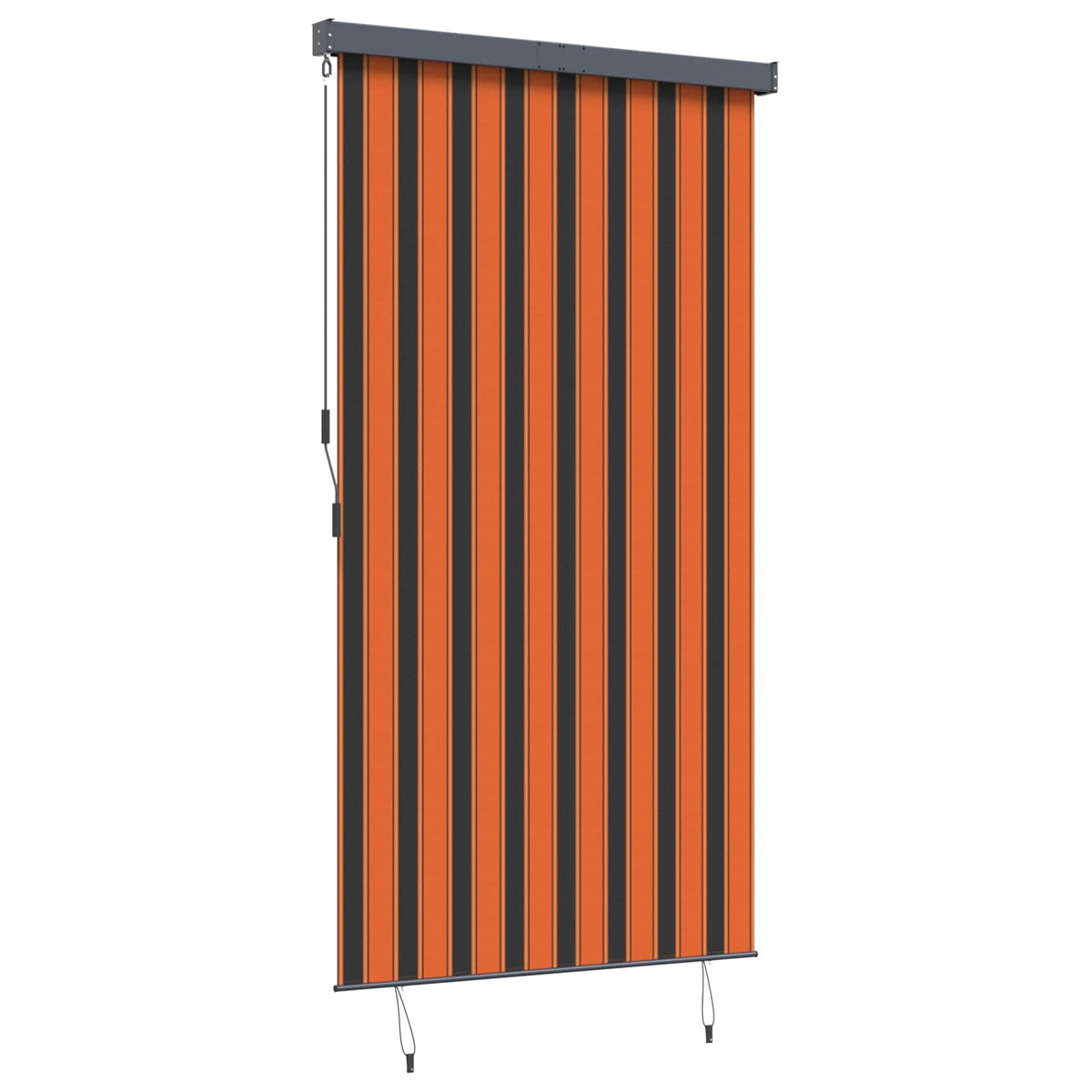 Lauko roletas, oranžinės ir rudos spalvų, 140x250cm