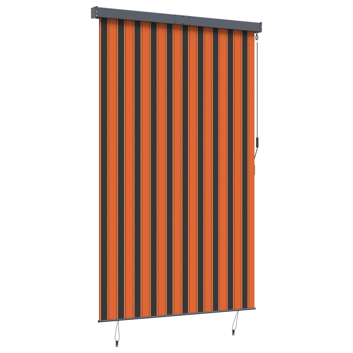 Lauko roletas, oranžinės ir rudos spalvų, 160x250cm