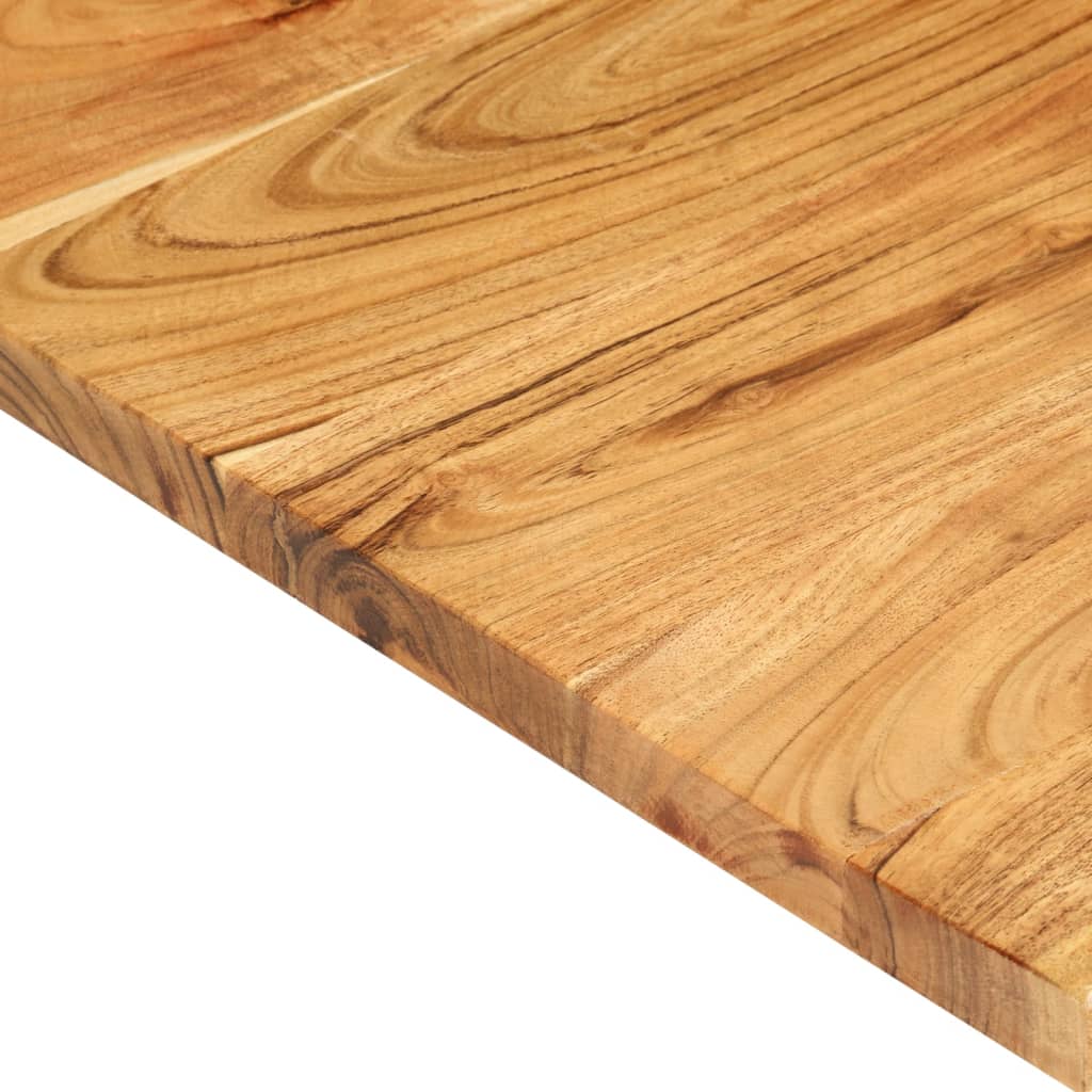 Bathroom cabinet countertop, 80x52x2.5cm, solid acacia