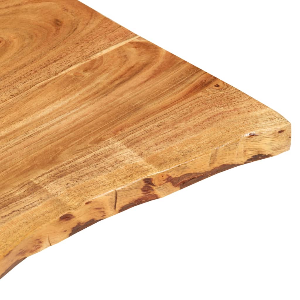 Bathroom cabinet countertop, 80x52x2.5cm, solid acacia