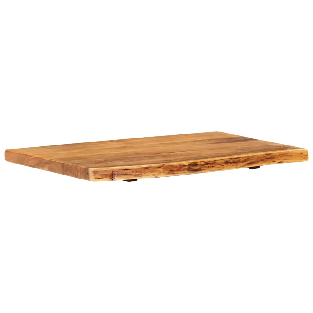 Bathroom cabinet countertop, 80x52x3.8cm, acacia solid wood