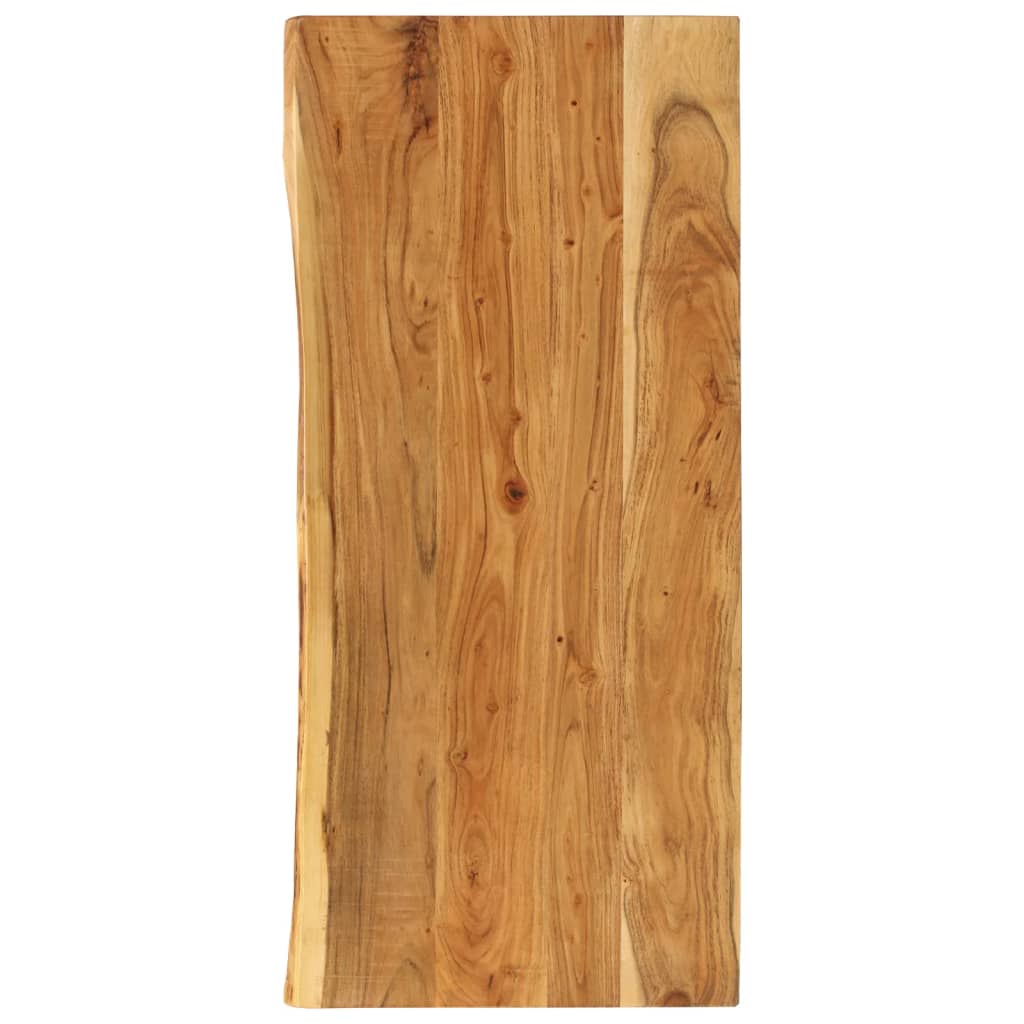 Bathroom cabinet top, 114x52x4 cm, solid acacia