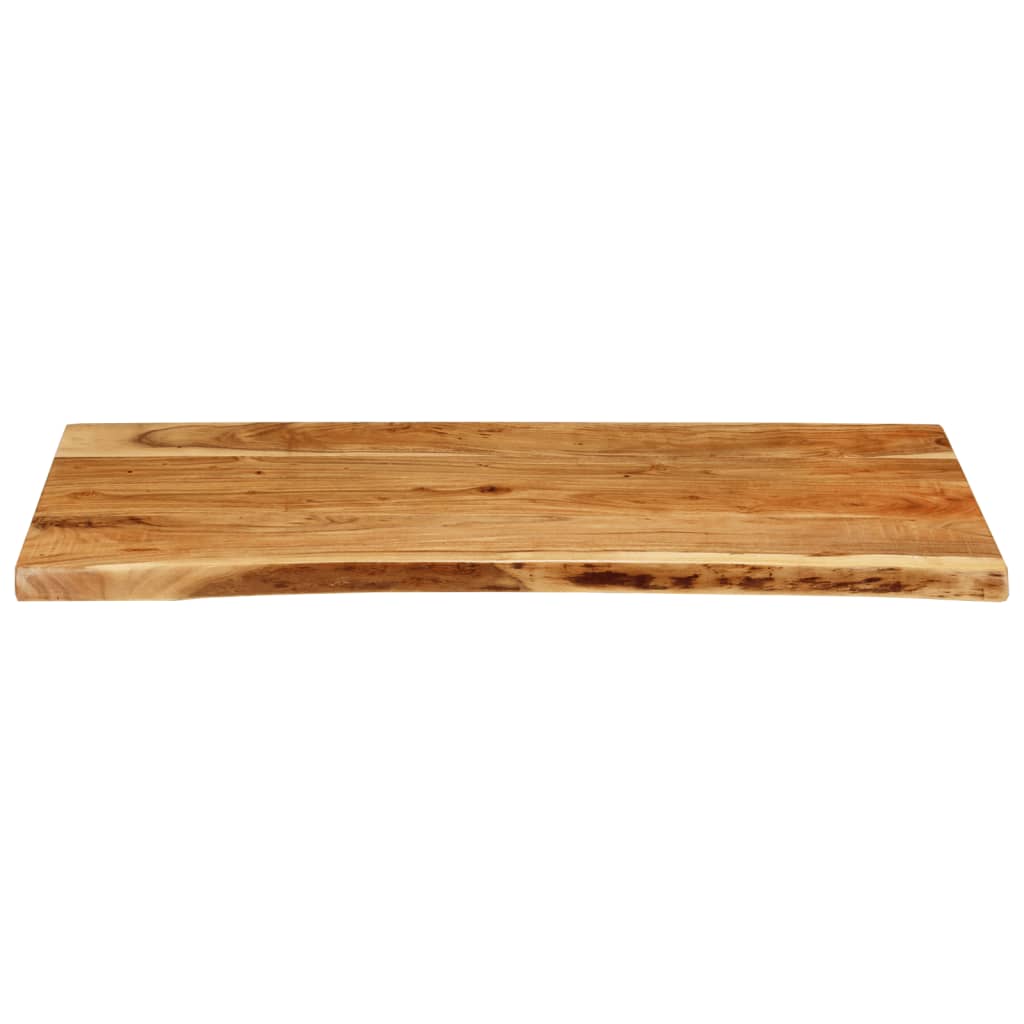 Bathroom cabinet top, 114x52x4 cm, solid acacia