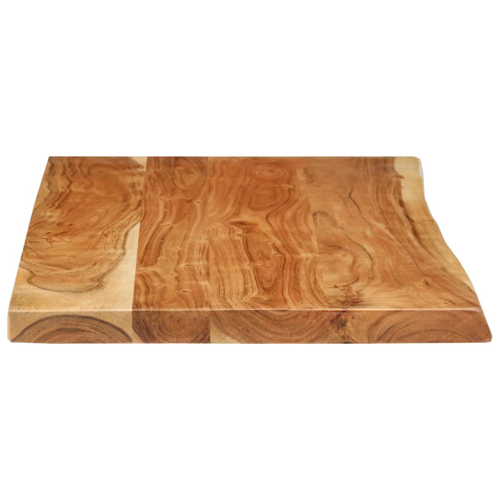 Bathroom cabinet top, 114x52x4 cm, solid acacia