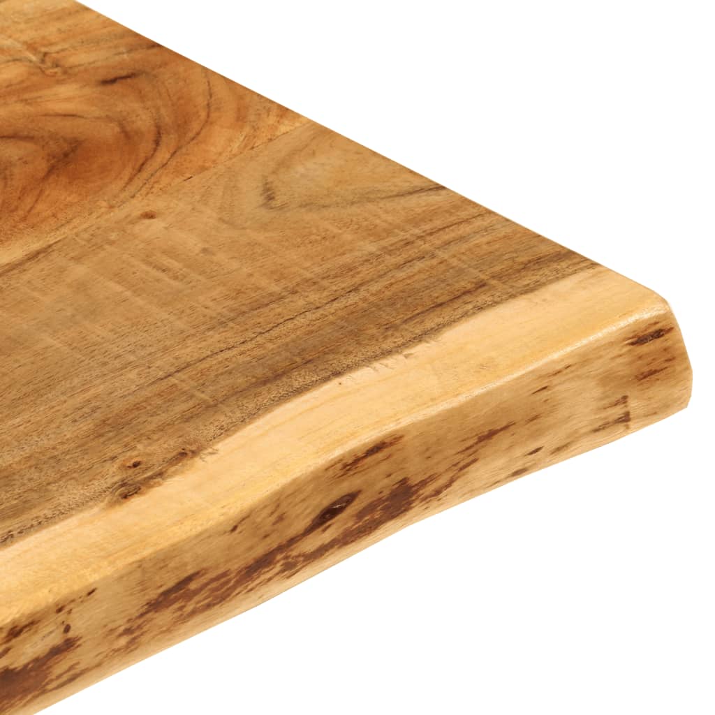 Bathroom cabinet top, 114x52x4 cm, solid acacia